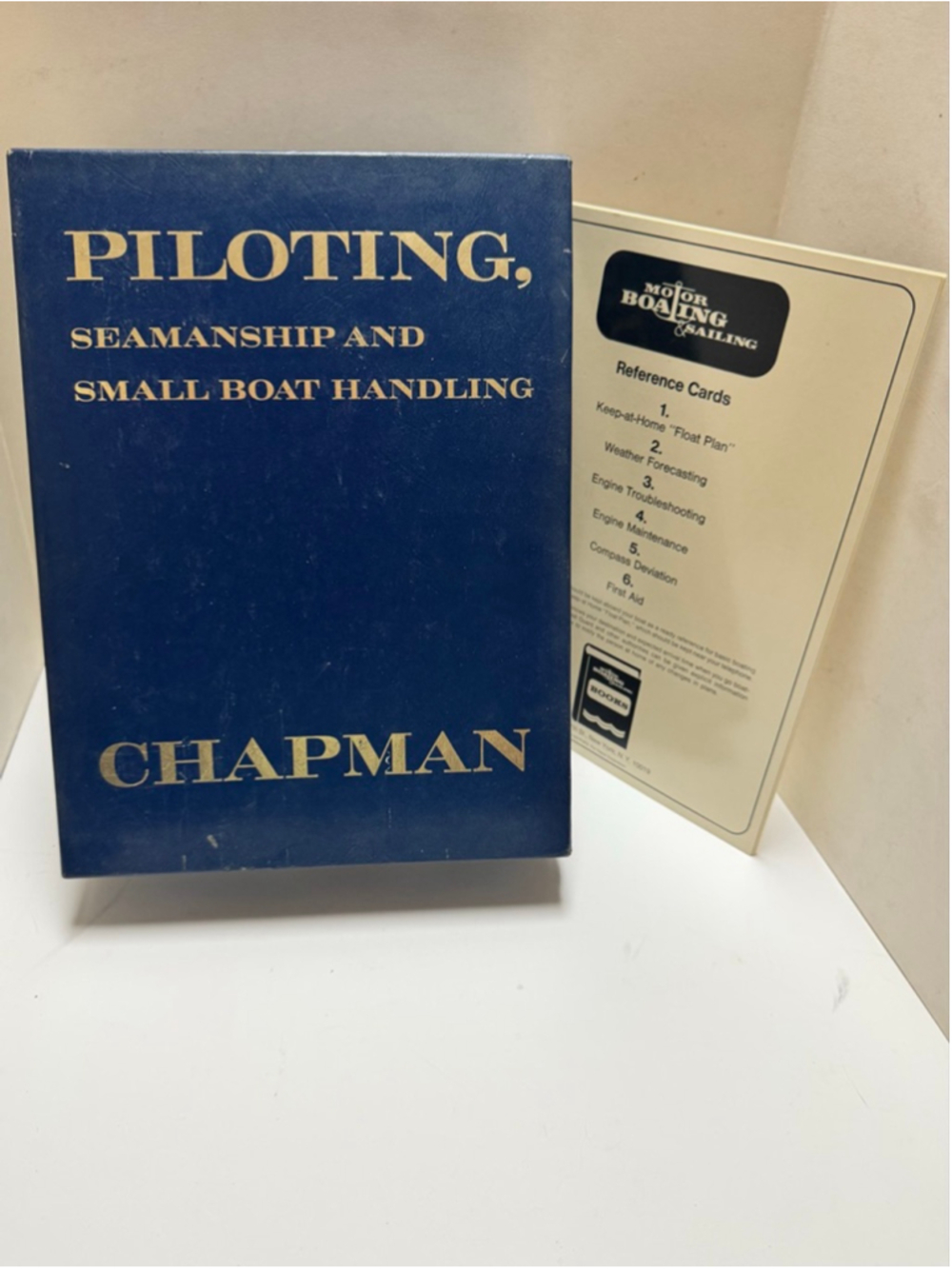 VINTAGE Chapman Piloting Seamanship & Small Boat Handling (FC14-5Q2449) w/ Cards